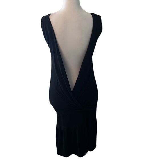 Moda International size XXS LBD backless mini dress or coverup GUC - Picture 3 of 6